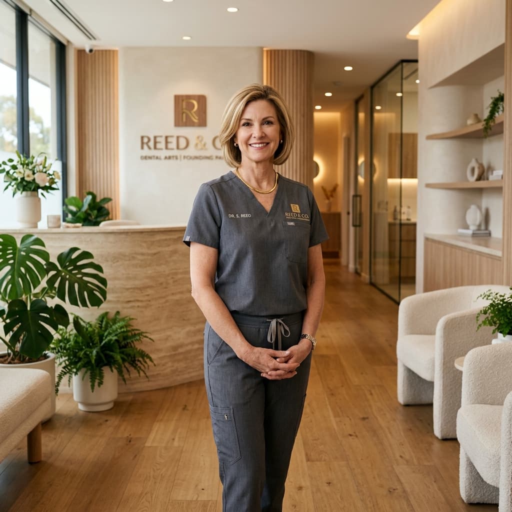 Dr. Alexander Hamilton, founder of Waiting Room Arcade, standing in a luxury clinic